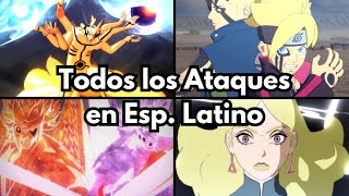 TODOS los JUTSUS DEFINITIVOS en ESPAÑOL LATINO de Naruto x Boruto Ultimate Ninja Storm Connections