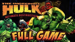 The Incredible Hulk Ultimate Destruction Full Game Longplay Ps2, Gamecube, Xbox