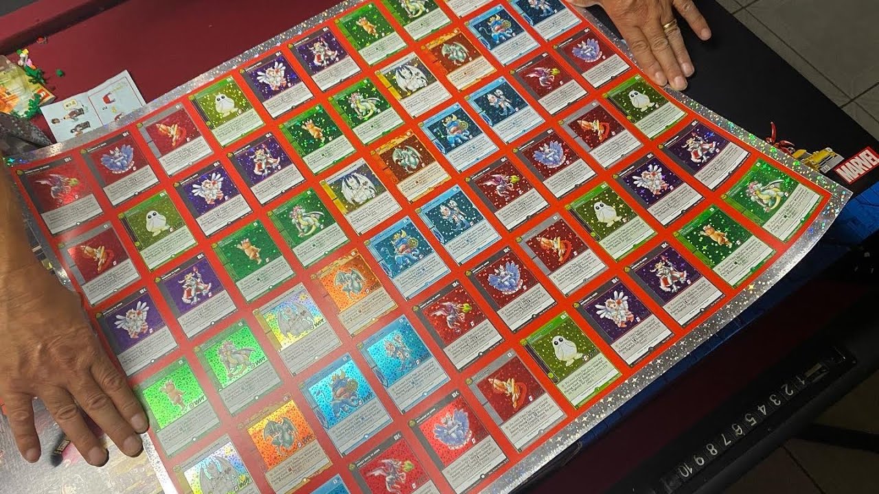 METAZOO POKER CHIPS & UNCUT SHEETS YouTube