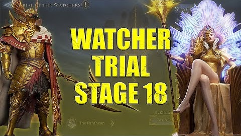 Boss Walkthrough with No Kigiri | Watcher Trial Stage 18 [Watcher Of Realms]