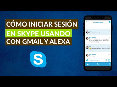 Cómo Iniciar Sesión en Skype con Gmail, Alexa, Office 365, Facebook, Outlook o Hotmail