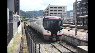 特急「ひだ」HC85系　高山本線高山駅(岐阜県)