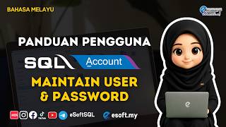 Tutorial SQL Accounting | Maintain User & Tukar Password