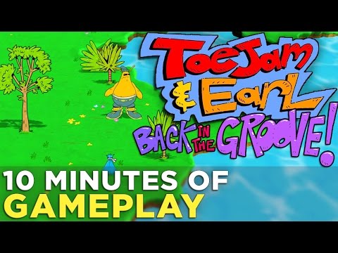 10 Minutes of TOEJAM AND EARL: BACK IN THE GROOVE Gameplay