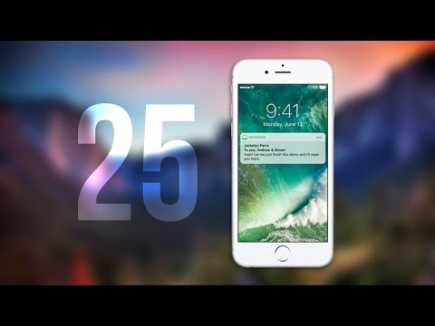 Top 25 iOS 10 Features!