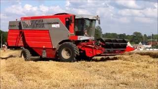 Moisson 2016 avec une massey ferguson 7254 !! [CANON]