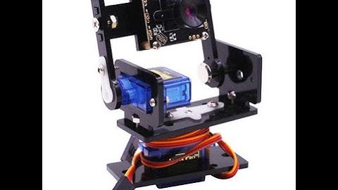 YahBoom 2DOF Raspberry 3B+ Smart RC Robot Car Camera PTZ HD 480P With Servos