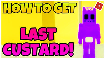 How to get “LAST CUSTARD” BADGE + SLENDY SKIN in PIGGY RP [W.I.P] - ROBLOX