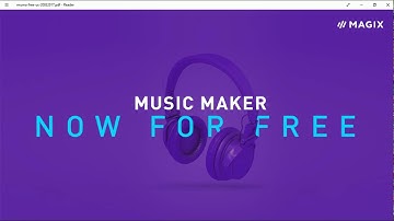MAGIX Music Maker FREE 2017 - A Quick Intro