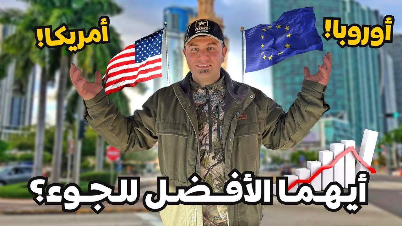 اللجوء افضل في امريكا أو في اوربا