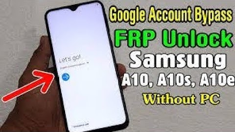 SAMSUNG A10S FRP BYPASS ANDROID 9, 10, 11, 12 Without Pc