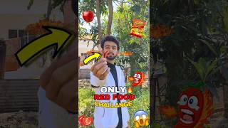 Eating Only Red Colour