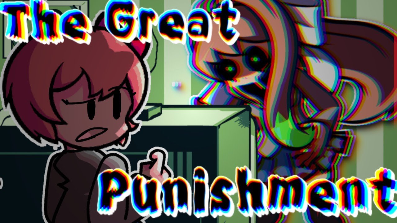 The Great Punishment But Sayori And Monika Sing It | FNF COVER