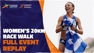 Women's 20km Race Walk | Munich 2022 | Antigoni Ntrismpioti