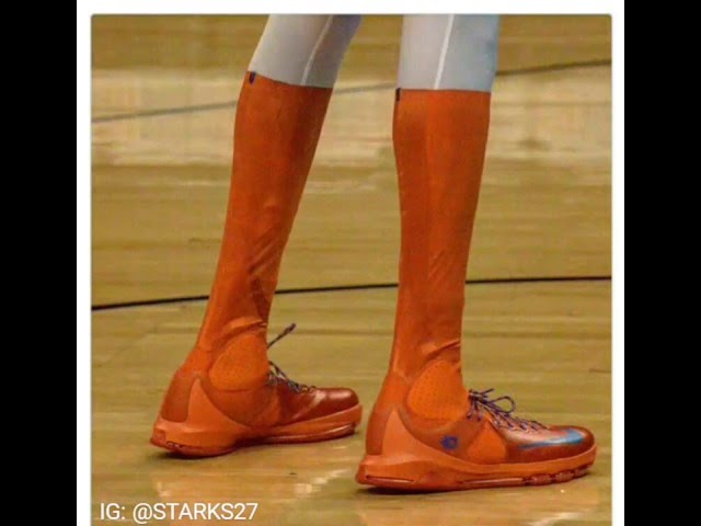 kevin durant knee high shoes