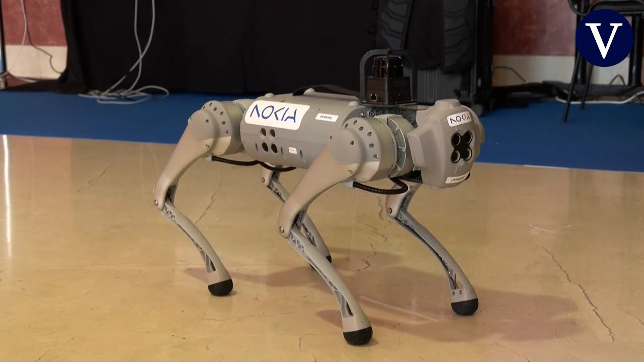 Perkins', un perro-robot que ayudaría en un rescate gracias a la