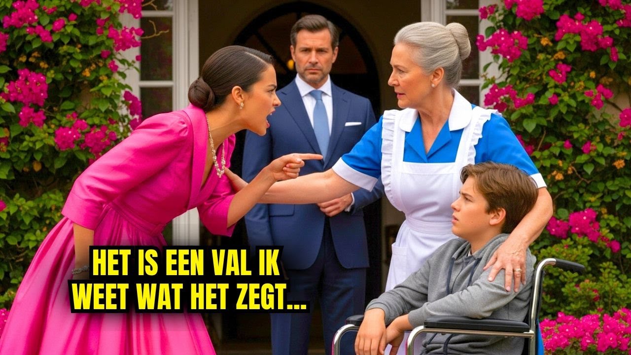 MILJONAIR BETRAPT SCHOONMAAKSTER TERWIJL ZE ZIJN VERLAMDE ZOON BESCHERMT – DE WAARHEID OVER DE