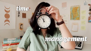 How to Manage Your Time Better ⏰ (+ free Notion template)