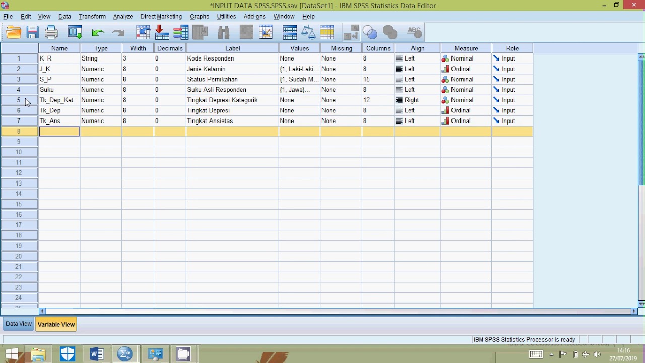 Cara Transformasi Data Pada Spss - Youtube