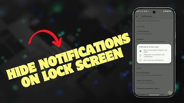 How To Hide Notifications On Lock Screen Of Pixel 9