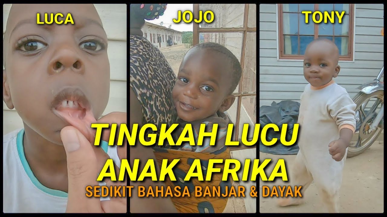 Tingkah Lucu Anak Afrika Youtube