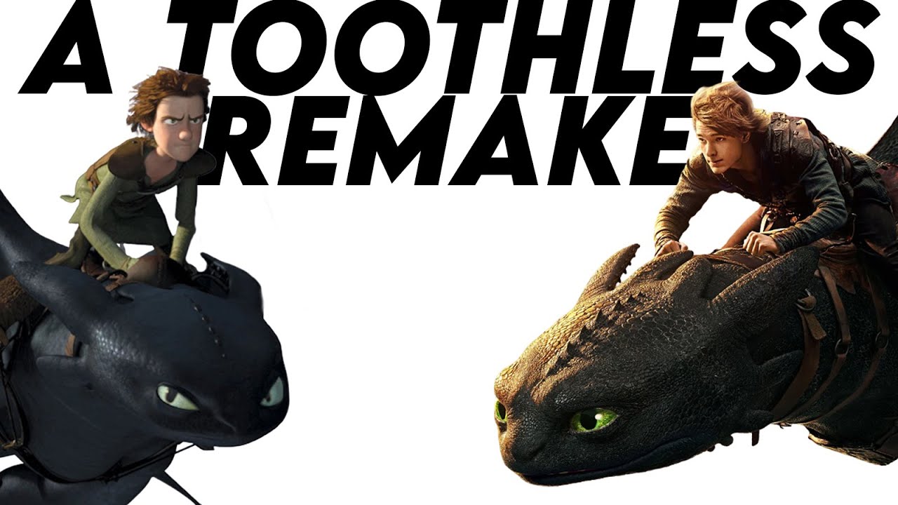 the HOW TO TRAIN YOUR DRAGON remake is completely toothless (movie ...
