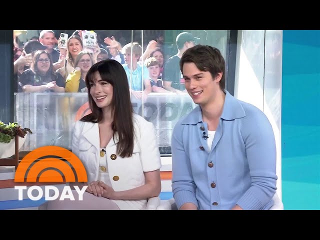 Anne Hathaway and Nicholas Galitzine talk chemistry in ‘Idea of You’ class=