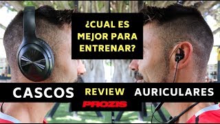 Analisis CASCOS MÚSICA 🎧 y AURICULARES (para el GYM)