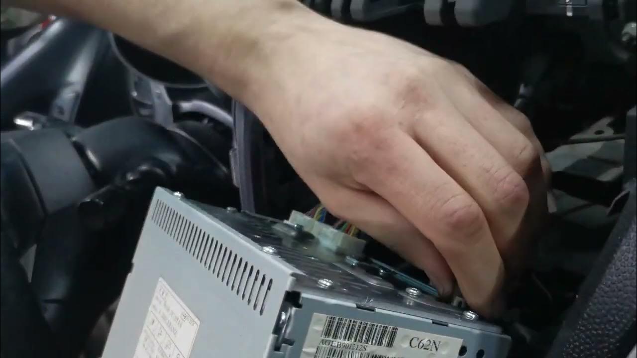 Как снять штатную магнитолу ix35 Redpower 18047 (для hyundai ix35) старт магнитолы 1 YouTube