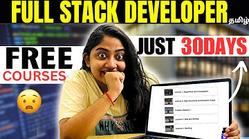 Epic😳FREE Full Stack Developer COURSES to learn in 30DAYS🔴💯