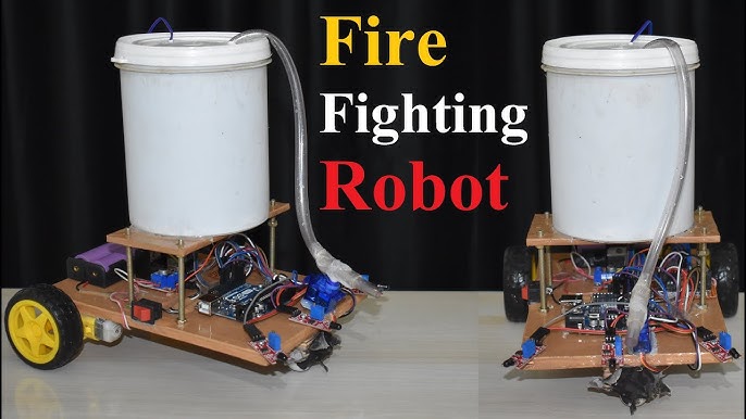Build Fire Fighting Robot Using Arduino –, 58% OFF