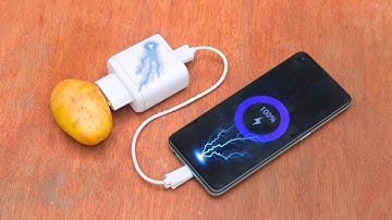 How To Generate Free Electricity With Potato (Charge Your Phone) | Simple Tips