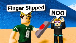 ROBLOX TSUNAMI TROLLING In Tsunami Game (MEMES) #1 screenshot 3