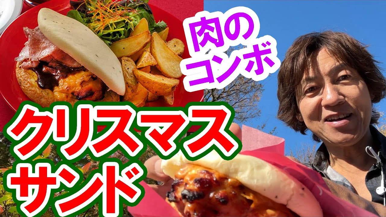 I Tried It / Christmas Hot Sandwich Set (2025-12 Tokyo Disneyland