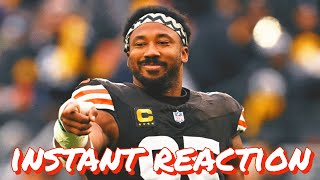 Instant Reaction to the Rams Trading for Myles Garrett