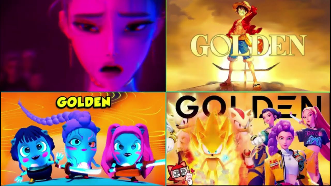 TILES HOP AND KPOP DEMON HUNTERS &challenges#Golden