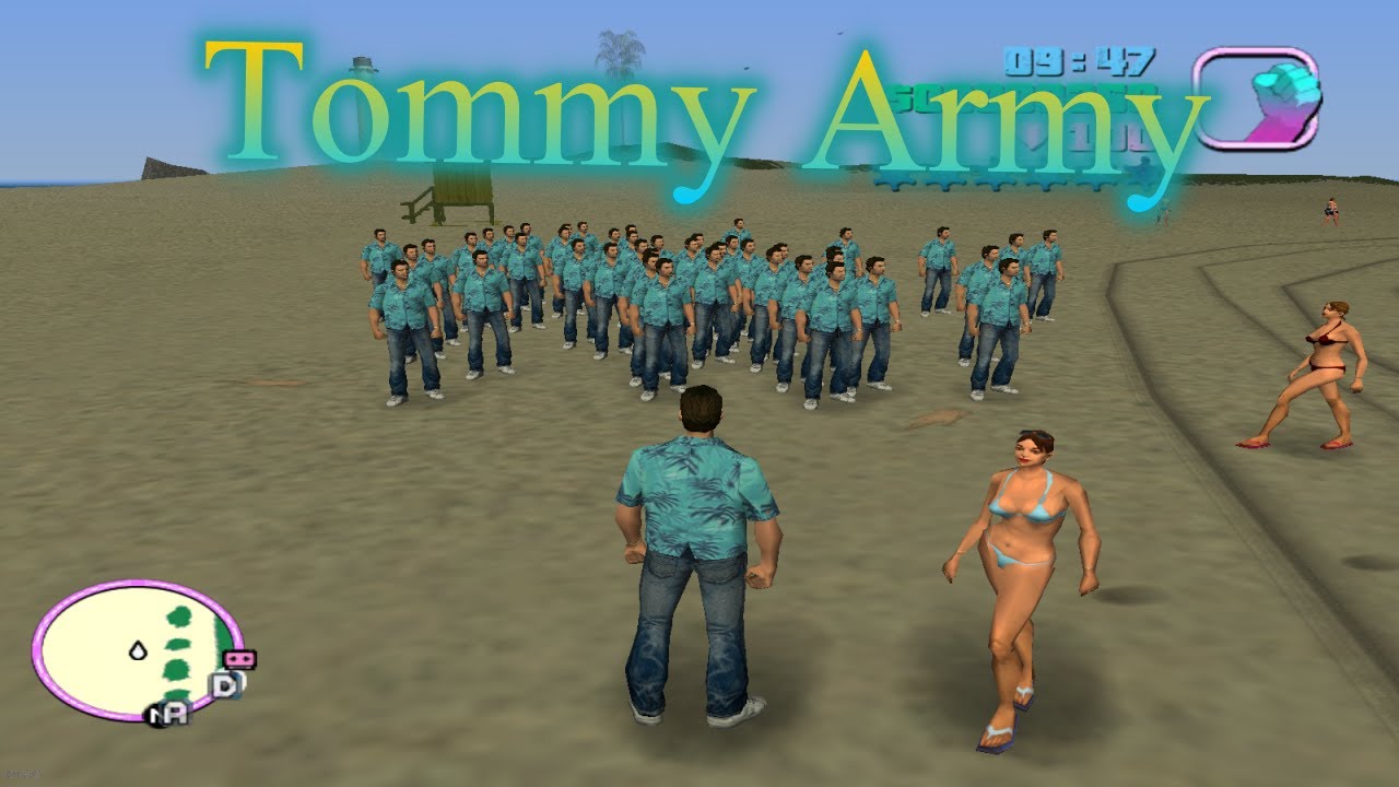 Tommy Clones in GTA Vice City