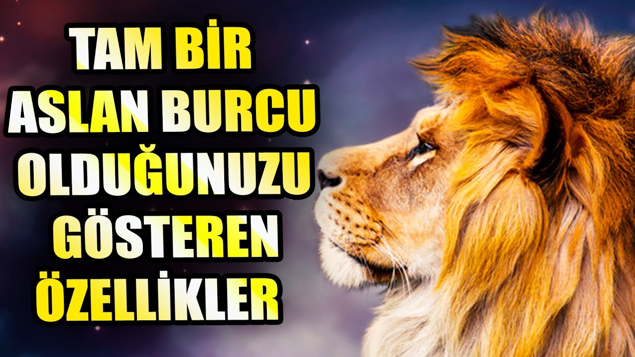 TAM BİR ASLAN BURCU OLDUĞUNUZU GÖSTEREN ÖZELLİKLER !! ASLAN BURCUNUN BİLİNMEYENLERİ