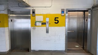 MODERNIZED! Westinghouse Elevators - Allies Garage - Pittsburgh, PA