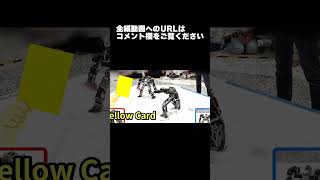 【ロボット格闘技】 Humanoid robot battle "ROBO FIGHT 28 [4kg Class]" / HardLucks VS Typerion #Shorts