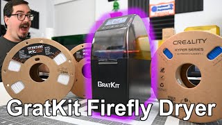 Can this handle filament soaked in water for 24 hours? GratKit Firefly Dryer Review