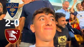 INFILTRATO A LECCE!!! LIVE REACTION DALLO STADIO LECCE-SALERNITANA 2-0