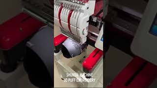 3d puff cap embroidery machine