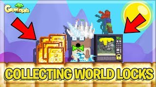 COLLECTING WORLD LOCKS FROM VEND (BIG PROFIT) | Growtopia