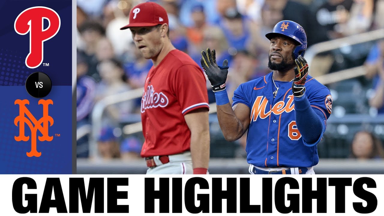 Phillies vs. Mets Game Highlights (5/29/22) MLB Highlights Win Big