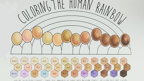 #TheHumanRainbow - Copic Colouring