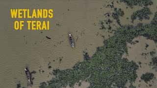 WETLANDS OF TERAI #Nepal in 2 Minutes - What are wetlands? [Aerial Drone Footage] by TRAVERART 3,962 views 2 years ago 2 minutes, 45 seconds