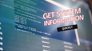 Celebrity How to get system information quickly || Anyone System information Wealth