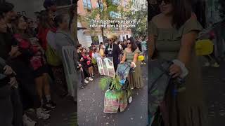 This Bad Bunny costume stole the show at the NYC Halloween Parade! #badbunnyedits #halloweenpets