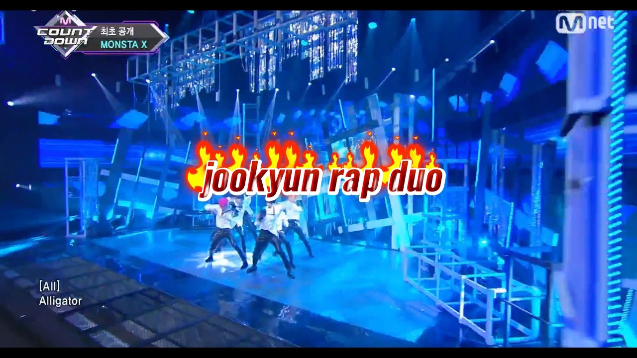 monsta x jooheon and changkyun iconic rap duo (aka jookyun best raps)